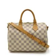 Pre-owned Canvas louis-vuitton-bags Louis Vuitton Vintage , Beige , Da...