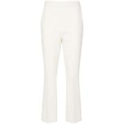 Witte Broek voor Stijlvolle Vrouwen Max Mara , White , Dames