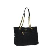 Pre-owned Nylon prada-bags Prada Vintage , Black , Dames