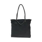 Pre-owned Canvas totes Prada Vintage , Black , Dames