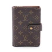 Pre-owned Canvas wallets Louis Vuitton Vintage , Brown , Dames