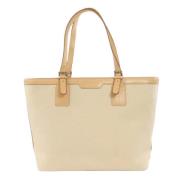 Pre-owned Canvas handbags Burberry Vintage , Beige , Dames