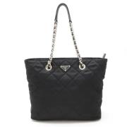 Pre-owned Canvas totes Prada Vintage , Black , Dames