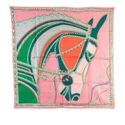 Pre-owned Canvas scarves Hermès Vintage , Multicolor , Dames