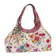 Pre-owned Canvas handbags Gucci Vintage , Multicolor , Dames