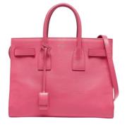 Pre-owned Leather shoulder-bags Yves Saint Laurent Vintage , Pink , Da...