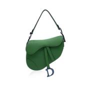 Pre-owned Fabric dior-bags Dior Vintage , Green , Dames