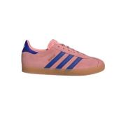 Roze Blauwe Gazelle Sneakers Adidas , Pink , Heren