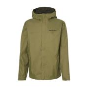 Waterdichte Jas Lente/Zomer 2024 Groen Nylon Mannen Columbia , Green ,...