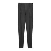 Zwarte broek voor mannen Aw24 Dell'oglio , Black , Heren