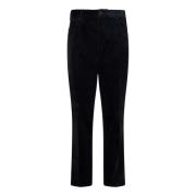 Blauwe Broek met Adelaar Logo Emporio Armani , Blue , Heren