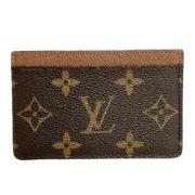 Pre-owned Canvas wallets Louis Vuitton Vintage , Brown , Dames