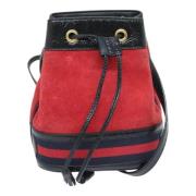 Pre-owned Suede gucci-bags Gucci Vintage , Red , Dames