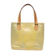 Pre-owned Leather louis-vuitton-bags Louis Vuitton Vintage , Yellow , ...