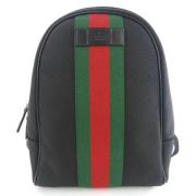 Pre-owned Canvas backpacks Gucci Vintage , Black , Dames