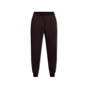 Wafelgebreide sweatpants Theory , Brown , Heren