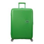 Groene Uitbreidbare Trolley Koffer American Tourister , Green , Unisex