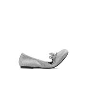 Ballet Flats Leopold Balenciaga , Gray , Dames