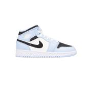 Ice Blue Mid Sneaker Jordan , Blue , Heren