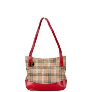 Pre-owned Canvas shoulder-bags Burberry Vintage , Multicolor , Dames