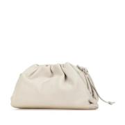 Pre-owned Leather crossbody-bags Bottega Veneta Vintage , White , Dame...