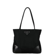 Pre-owned Canvas totes Prada Vintage , Black , Dames