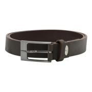 Klassieke Leren Riem Corneliani , Brown , Heren