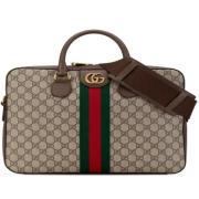 Pre-owned Canvas gucci-bags Gucci Vintage , Beige , Dames