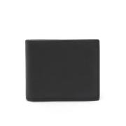 Pre-owned Leather wallets Louis Vuitton Vintage , Black , Heren