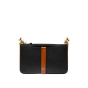 Stijlvolle Leren Handtas Chloé , Black , Dames