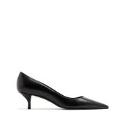 Zwarte Kitten Heel Pump Stuart Weitzman , Black , Dames