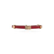 Armband met logo Tory Burch , Red , Dames