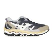 Zwarte sneakers met Gore-Tex bovenwerk Mizuno , Black , Heren