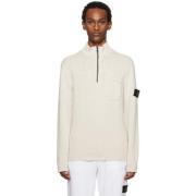 Stijlvolle Gebreide Trui Stone Island , Beige , Heren