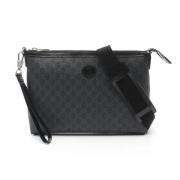 Pre-owned Canvas gucci-bags Gucci Vintage , Black , Heren