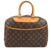 Pre-owned Leather handbags Louis Vuitton Vintage , Brown , Dames