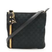 Pre-owned Canvas gucci-bags Gucci Vintage , Black , Dames