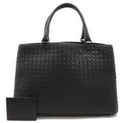 Pre-owned Leather shoulder-bags Bottega Veneta Vintage , Black , Dames