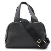 Pre-owned Leather handbags Prada Vintage , Black , Dames