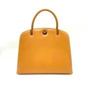 Pre-owned Leather handbags Hermès Vintage , Brown , Dames