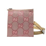 Pre-owned Canvas gucci-bags Gucci Vintage , Pink , Dames