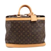 Pre-owned Leather travel-bags Louis Vuitton Vintage , Brown , Dames