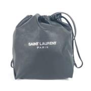 Pre-owned Leather shoulder-bags Yves Saint Laurent Vintage , Black , D...