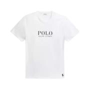 Navy Logo T-Shirt Ralph Lauren , White , Heren