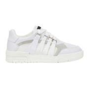 Witte Sneakers Regular Fit Moschino , White , Heren