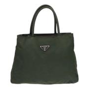 Pre-owned Fabric prada-bags Prada Vintage , Green , Dames