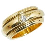 Pre-owned Metal rings Piaget Pre-owned , Yellow , Heren