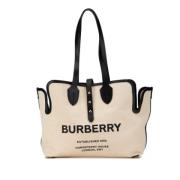 Pre-owned Canvas totes Burberry Vintage , Brown , Dames