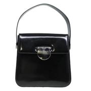 Pre-owned Leather handbags Salvatore Ferragamo Pre-owned , Black , Dam...