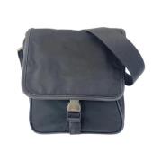 Pre-owned Canvas crossbody-bags Prada Vintage , Black , Dames